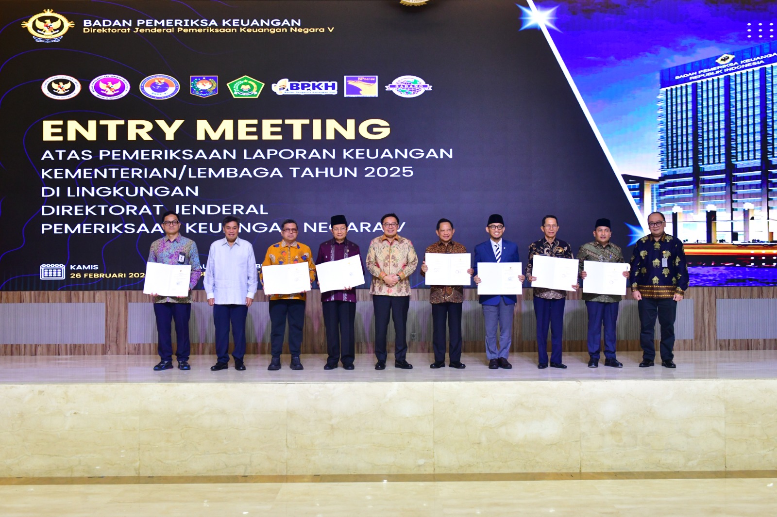 BPKH Dalam Acara Entry Meeting BPK