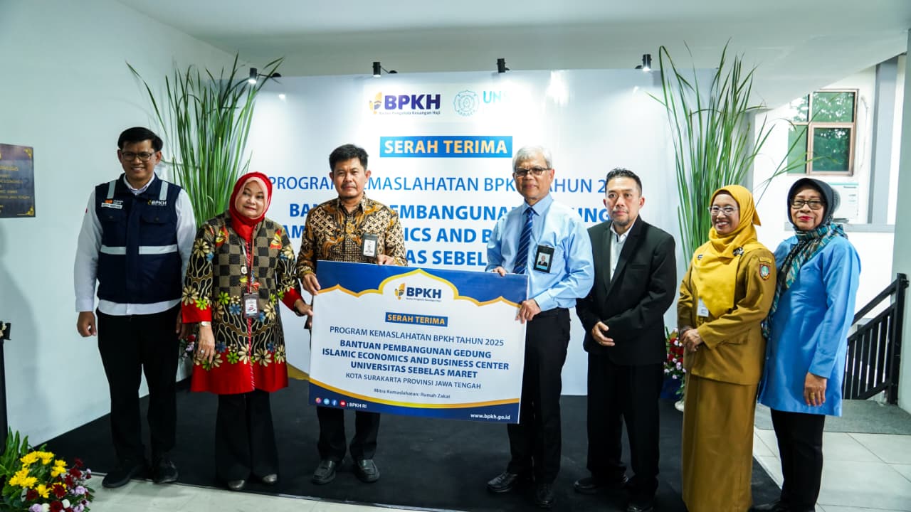 Perkuat Ekosistem Ekonomi Syariah, BPKH Resmikan Islamic Economics and Business Center di UNS