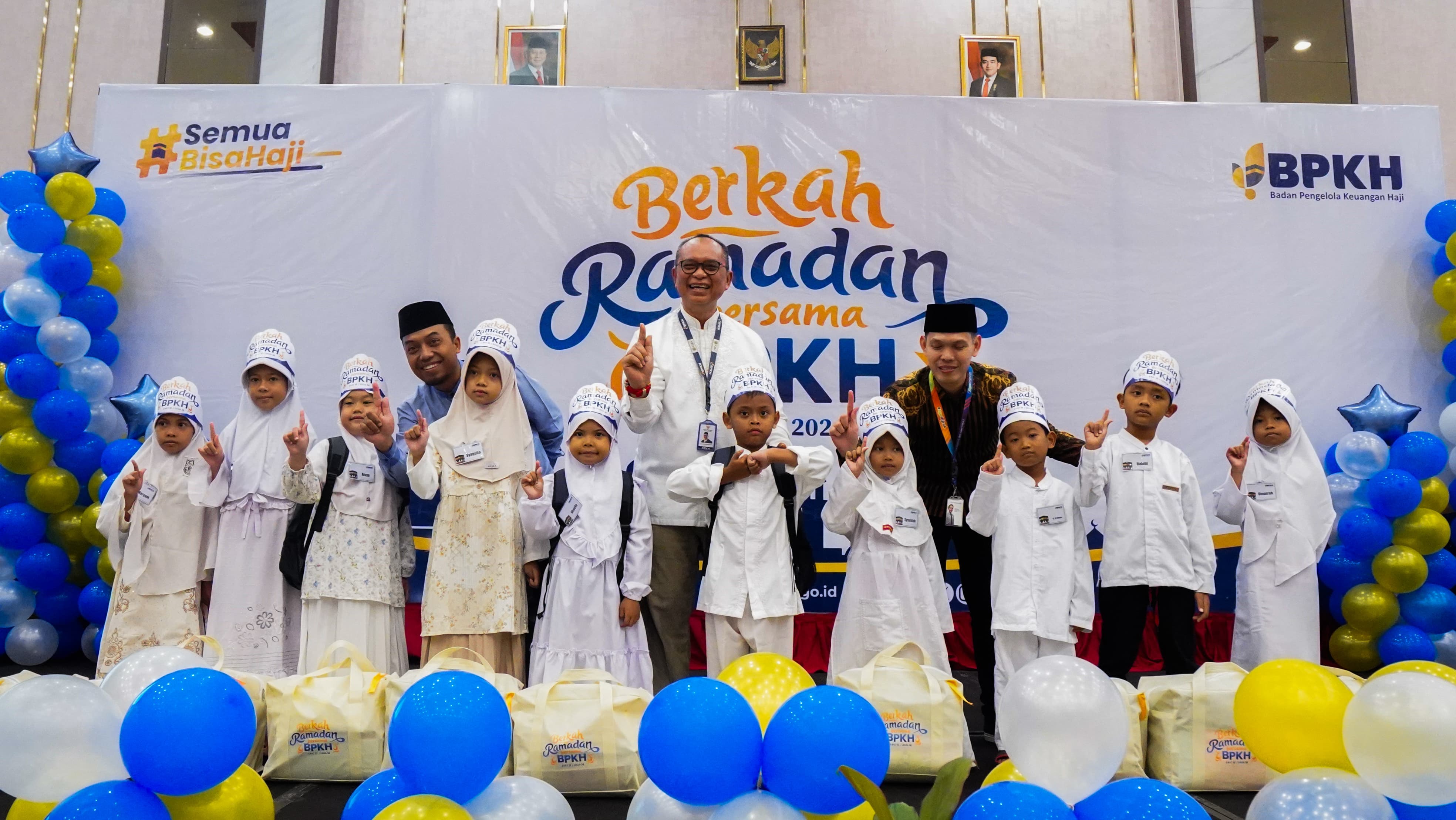 BPKH Salurkan Santunan dan Paket Alat Sekolah untuk 100 Anak Yatim di Madiun