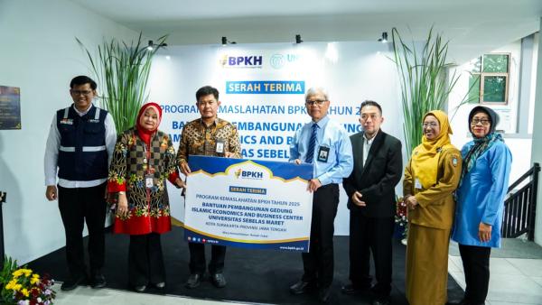 Perkuat Ekosistem Ekonomi Syariah, BPKH Resmikan Islamic Economics and Business Center di UNS