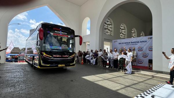 BPKH Fasilitasi 675 Perantau Asal Lampung Balik Kerja Gratis ke Pulau Jawa