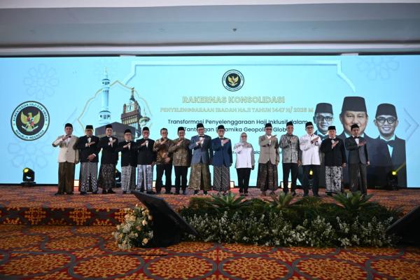 BPKH Hadiri Rakernas Kementerian Haji dan Umrah RI, Perkuat Sinergi Penyelenggaraan Haji 2026