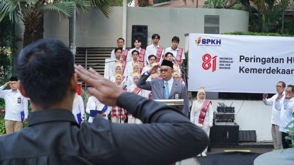 Upacara HUT ke-81 RI, BPKH Teguhkan Komitmen Jaga Amanah Dana Haji
