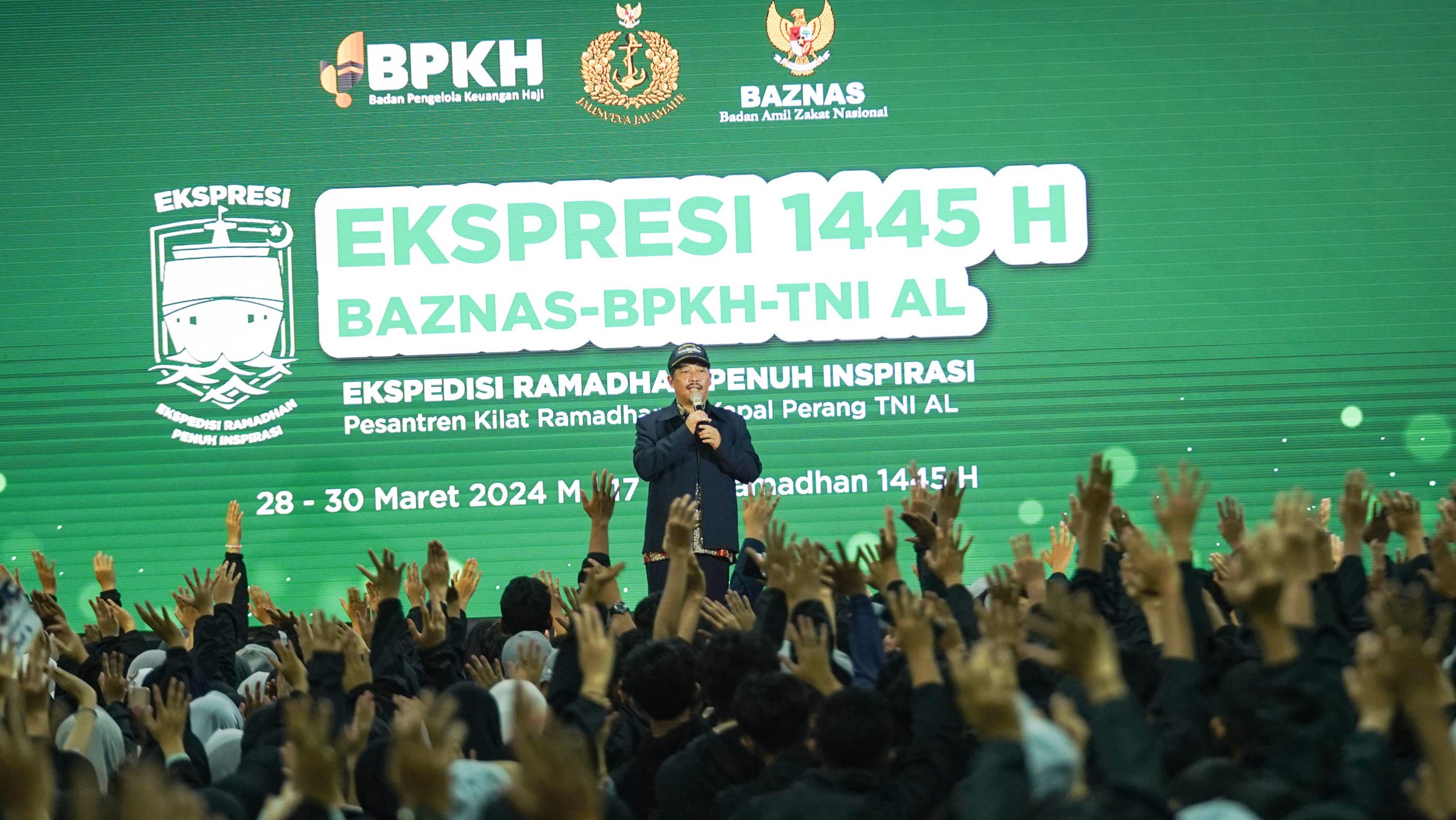 BPKH, BAZNAS dan TNI AL Gelar Ekspresi 2024: Pesantren Kilat Ramadan di Atas Kapal Perang